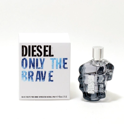 Shop Diesel Only The Brave Men- Edt Spray In Silver