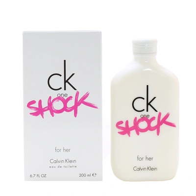 Shop Calvin Klein Ck One Shock Ladies By Calvinklein Edt Spray In Brown