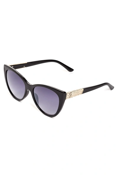 Shop Guess Factory Plastic Cat-eye Sunglasses In Purple