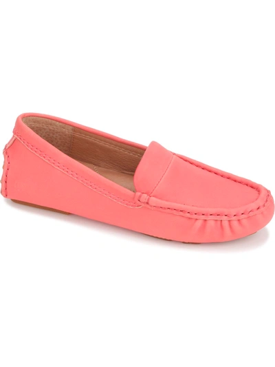 Shop Gentle Souls By Kenneth Cole Mina Driver Womens Suede Slip On Loafers In Pink