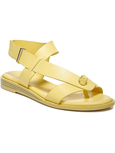 Shop Franco Sarto Glenni 2 Womens Metallic Iridescent Slingback Sandals In Green