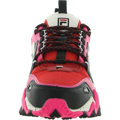 Fila Oakmont Tr Womens Leather Lifestyle Fashion Sneakers In Multi