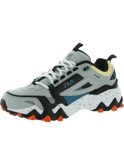 Fila Oakmont Tr Womens Leather Lifestyle Fashion Sneakers In Multi