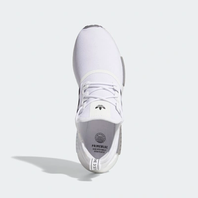 Shop Adidas Originals Men's Adidas Nmd_r1 Primeblue Shoes In White
