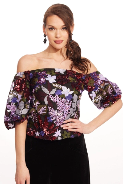 Eva Franco Laken Top In Multi