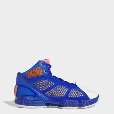Adidas Originals Adidas Adizero Rose 1.5 Restomod Basketball Shoes Size  13.0 Leather In Blue/orange/blue | ModeSens