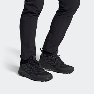 Adidas Originals Men's Adidas Terrex Trailmaker Gore-tex Hiking Shoes In  Black/grey/solar Red | ModeSens