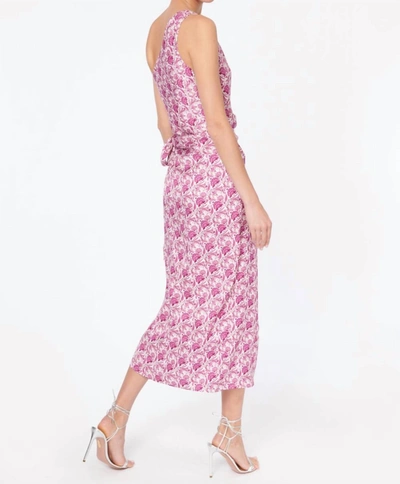 Shop Cami Nyc Nanu Dress In Pansy Paisley Pink In Multi