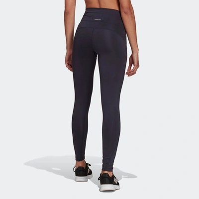 Shop Adidas Originals Women's Adidas Feelbrilliant Designed To Move Tights In Black