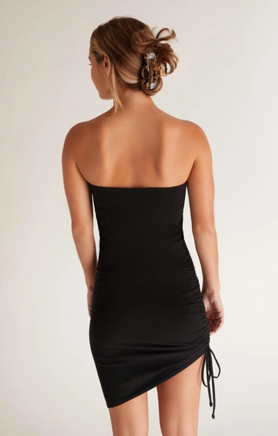 Shop Z Supply Amber Tube Sleek Dress In Black