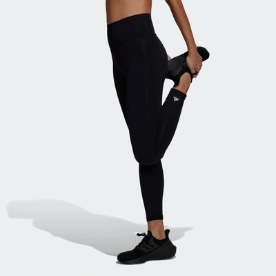 Shop Adidas Originals Women's Adidas Optime Training 7/8 Leggings In Black