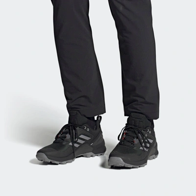 Shop Adidas Originals Men's Adidas Terrex Swift R3 Hiking Shoes In Black