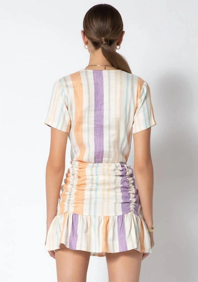 Shop Tart Collections Browen Dress In Playful Stripes In Multi