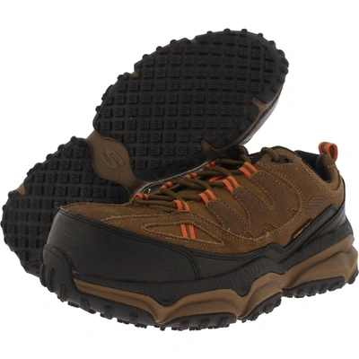 Shop Skechers Rugged Alpine Mens Performance Lifestyle Work And Safety Shoes In Multi