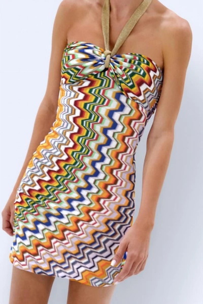 Shop Alexis Azores Dress In Chromatic In Multi