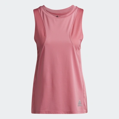Shop Adidas Originals Women's Adidas Own The Run Tank Top In Pink
