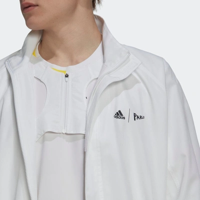 Shop Adidas Originals Men's Adidas London Jacket In White