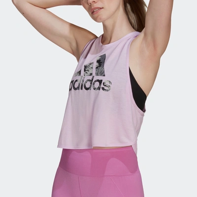 Adidas Originals Women's Adidas Aeroready Made For Training Floral Tank Top  In Multi | ModeSens