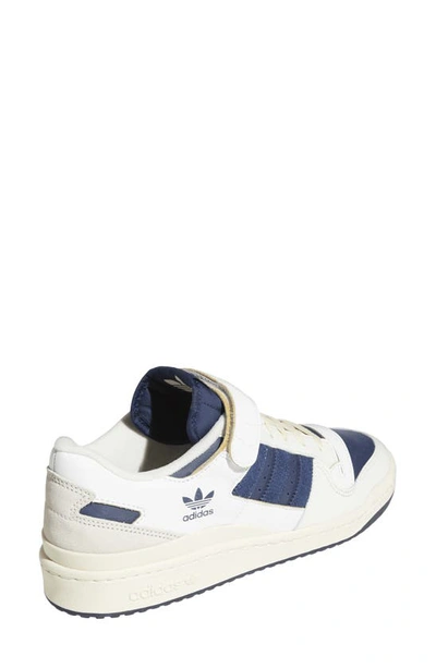 Shop Adidas Originals Forum 84 Low Sneaker In Off White/ Hazy Yellow/ White