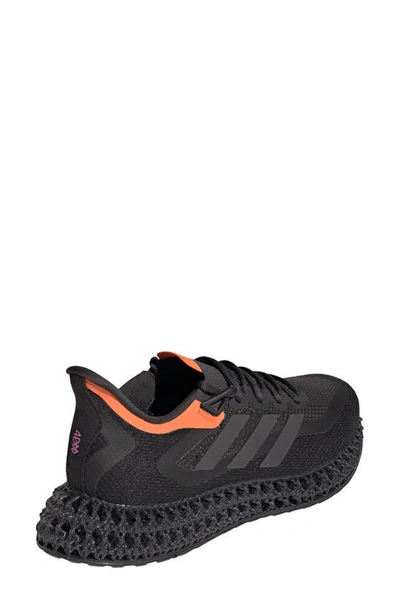Shop Adidas Originals 4dfwd Running Shoe In Carbon/ Night Met./ Orange