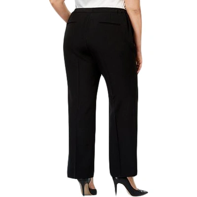 Shop Kasper Plus Carly Womens Office Business Dress Pants In Black