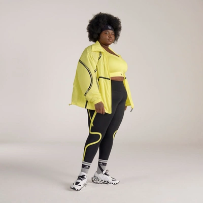 Shop Adidas Originals Women's Adidas By Stella Mccartney Truepace Woven Training Jacket- Plus Size In Yellow