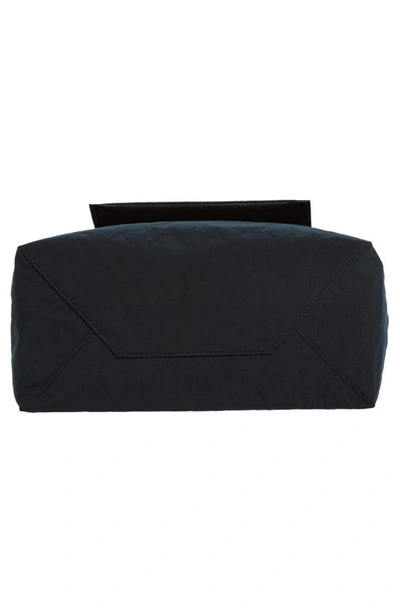 Acne Studios Baker Out Small Tote In Black/ Black