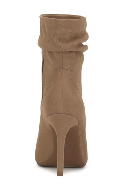 Shop Jessica Simpson Hartzell Slouch Pointed Toe Bootie In Sandstone