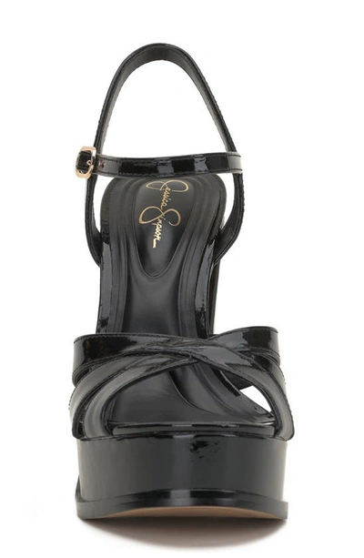Shop Jessica Simpson Giddings Platform Sandal In Black