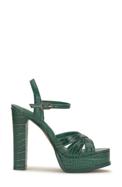 Shop Jessica Simpson Giddings Platform Sandal In Green