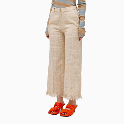 Shop Rodebjer Rodebejer Emy Pants In Canvas