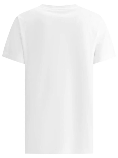 Shop Marni White Bio Cotton T-shirt In Bianco