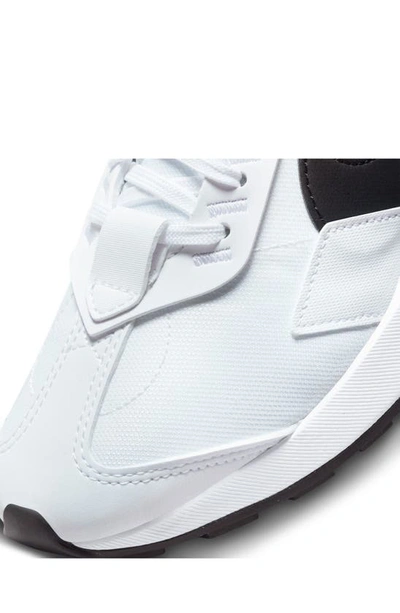 Shop Nike Air Max Pre-day Sneaker In White/ Black/ Metallic Silver