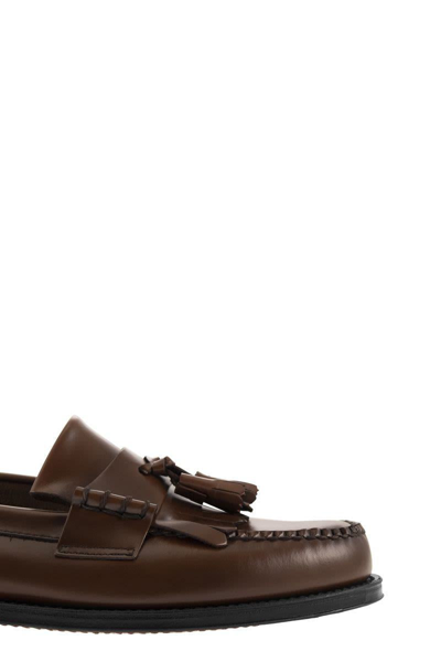 Shop G.h. Bass & Co. G.h. Bass Weejun Layton - Loafer With Nappina In Brown