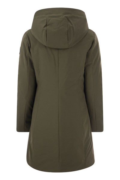 Shop Woolrich Firth - Softshell Parka In Military Green