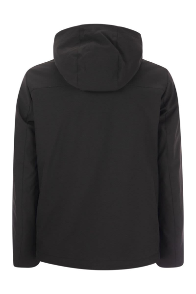 Shop Woolrich Pacific - Softshell Jacket In Black