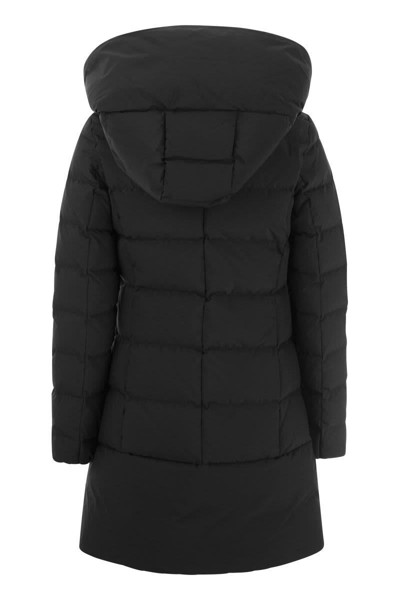 Shop Woolrich Prescott - Luxe Parka 2-in-1 In Black