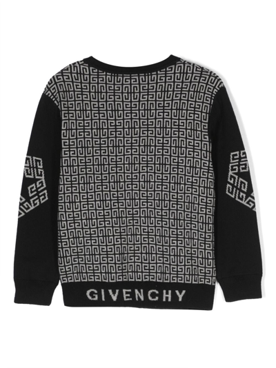 Shop Givenchy 4g Crewneck Jumper In Black