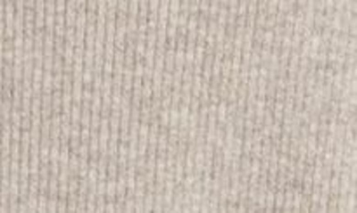 Shop Michael Kors One-shoulder Cashmere Knit Caftan In Taupe Melange