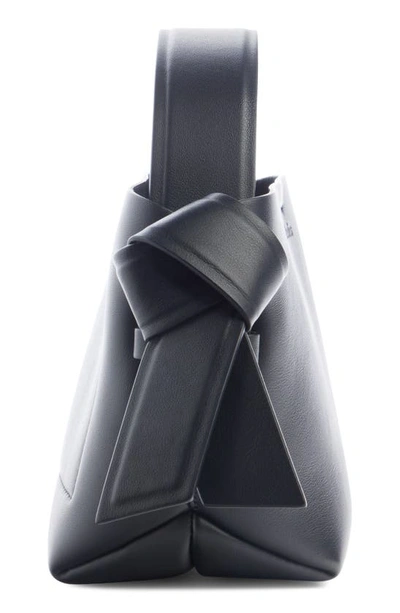 Shop Acne Studios Micro Musubi Top Handle Bag In Black