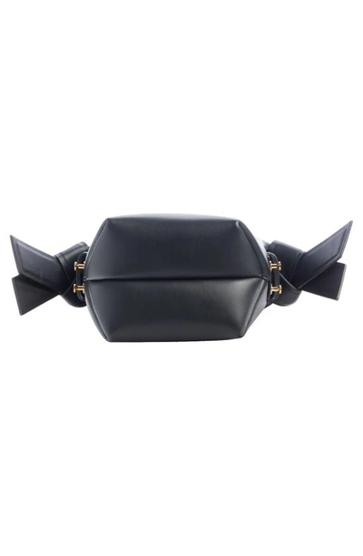 Shop Acne Studios Micro Musubi Top Handle Bag In Black