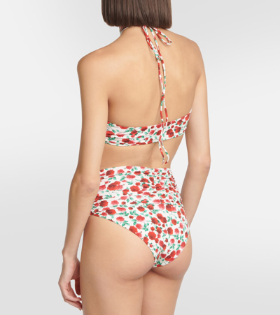 Magda Butrym Bedrucktes Bikini-oberteil In Multicoloured