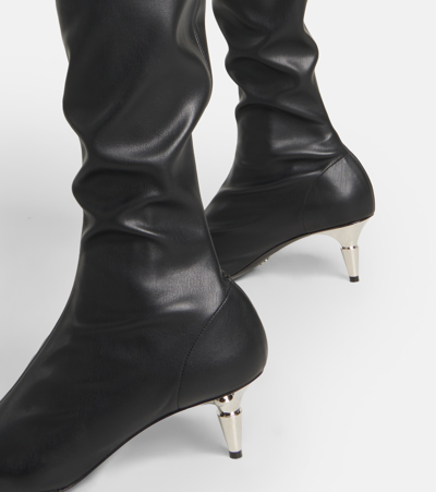 PROENZA SCHOULER SPIKE LEATHER OVER-THE-KNEE BOOTS 