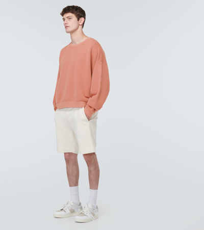 Shop Acne Studios Cotton Sweatshirt In Pink