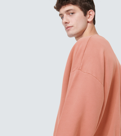 Shop Acne Studios Cotton Sweatshirt In Pink