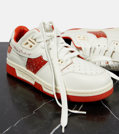 皮革低帮运动鞋