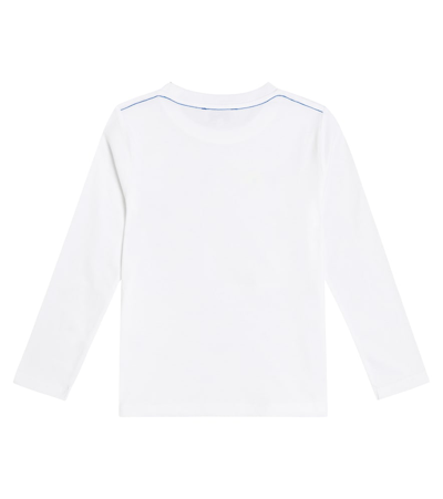 Shop Marc Jacobs Logo Cotton Jersey Top In White