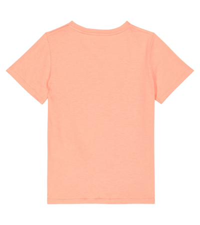 Shop Gucci Interlocking G Cotton T-shirt In Pink