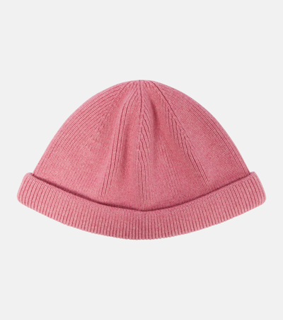 Shop Loro Piana Perksville Cashmere Beanie In Pink