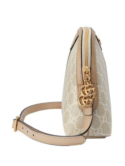 Shop Gucci Ophidia Small Shoulder Bag In White